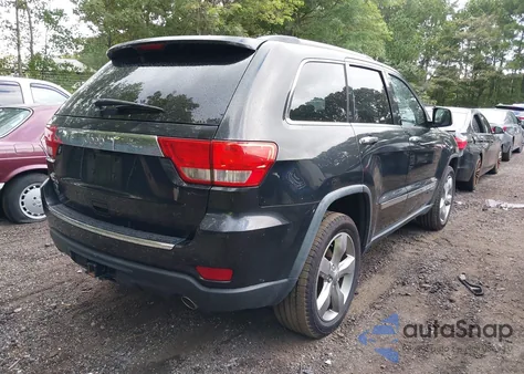 2012 Jeep Grand Cherokee Overland from USA, damaged, VIN 1C4RJFCG0CC315559